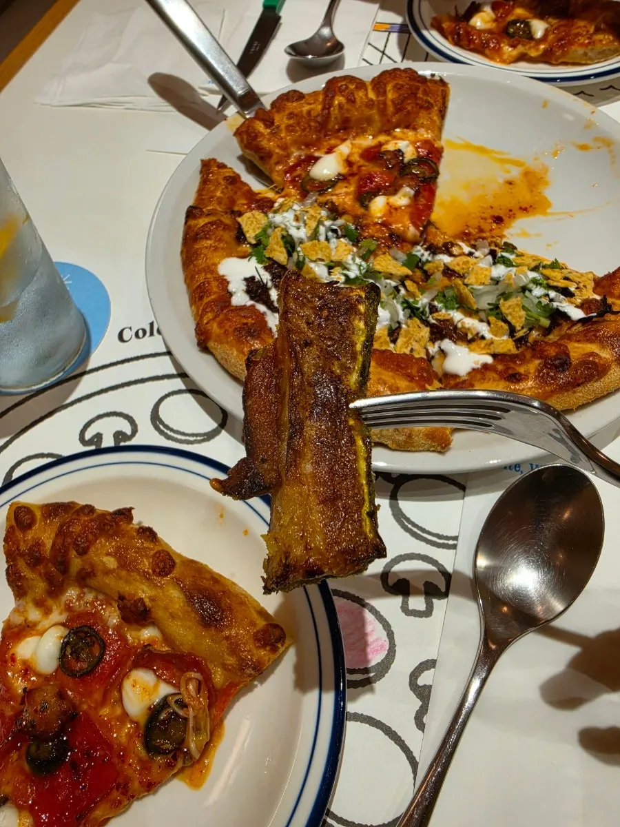 Hot Honey Pepperoni pizza with 48-hour aged dough