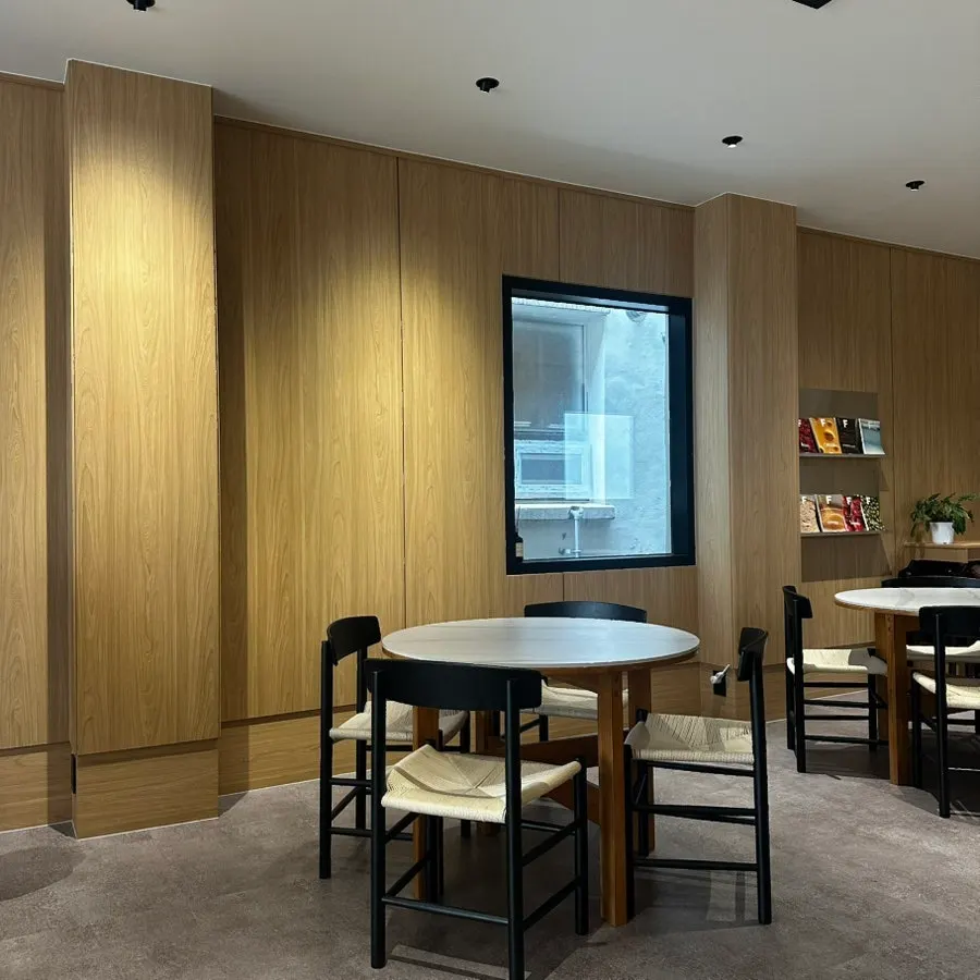 Space leading up to the second floor of Famous Benny Gwangalli Branch