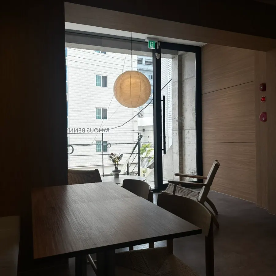 Second floor interior with ample seating