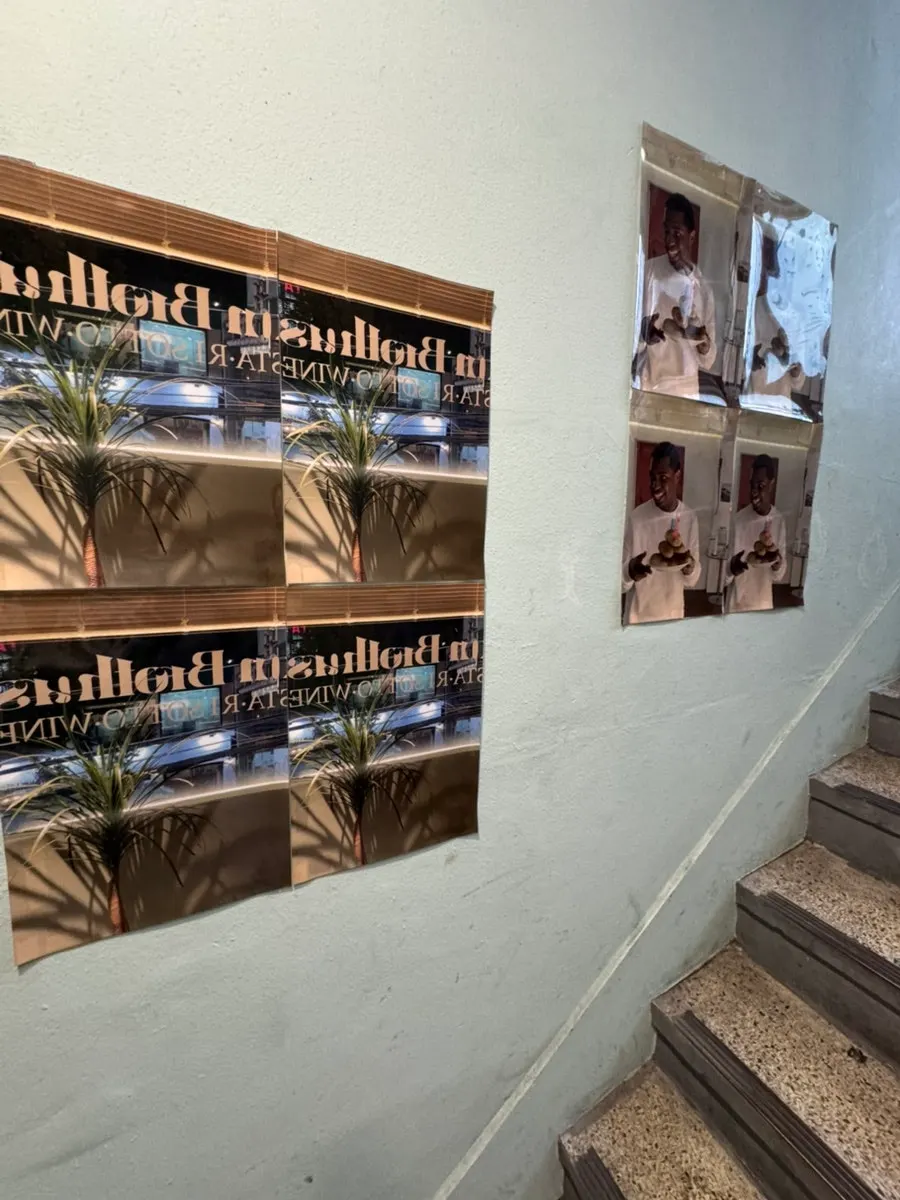 Staircase leading up to Salmon Brothers on the 2nd floor