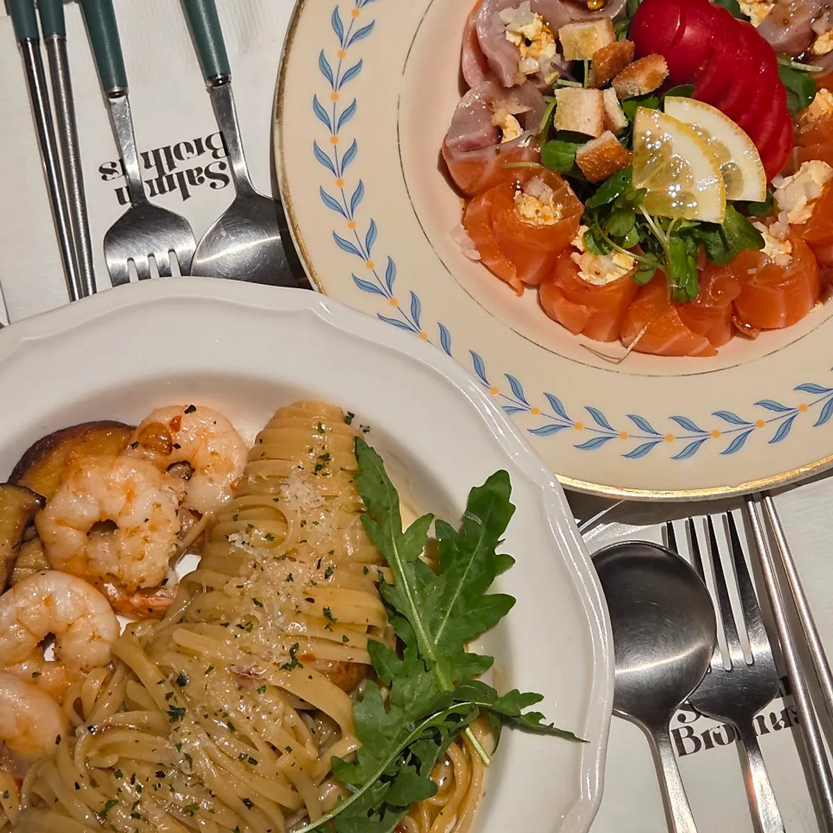 Salmon Brothers signature dishes
