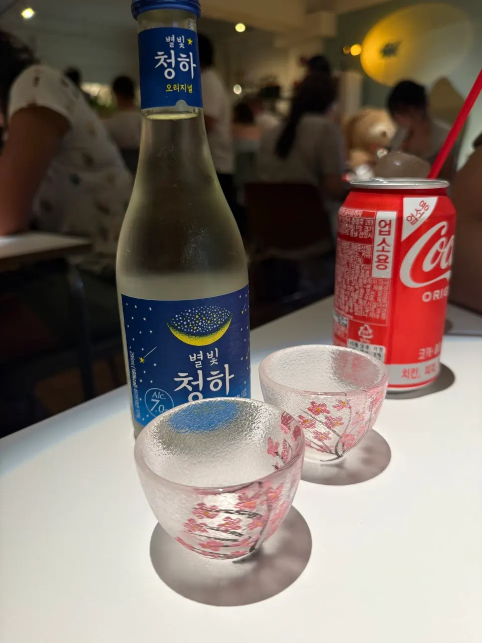 Bear-ice drink and alcohol glass