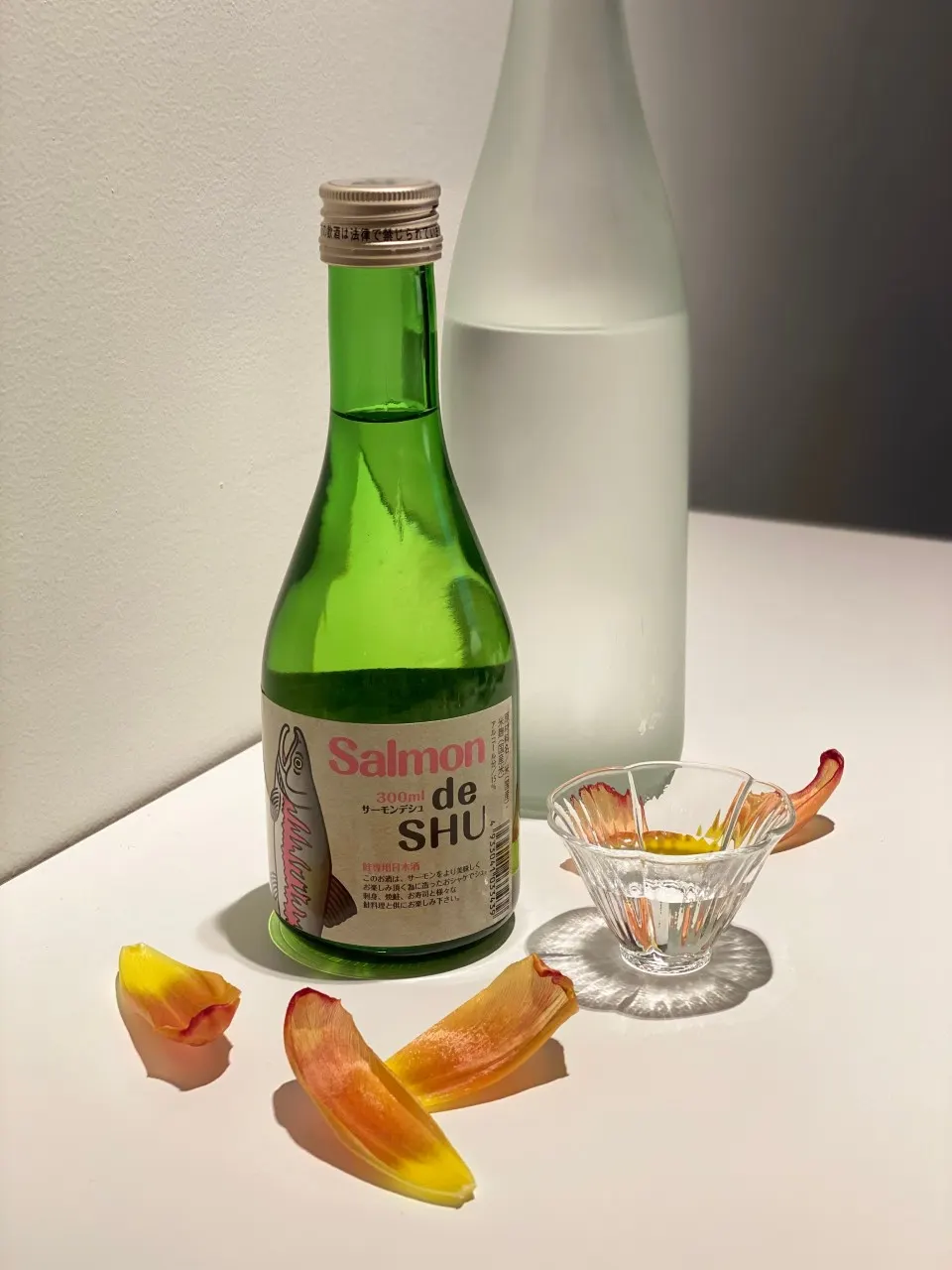 Salmon Deshu Junmai salmon-specific sake