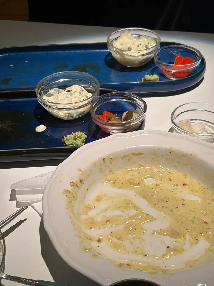 Gambas and other side dishes