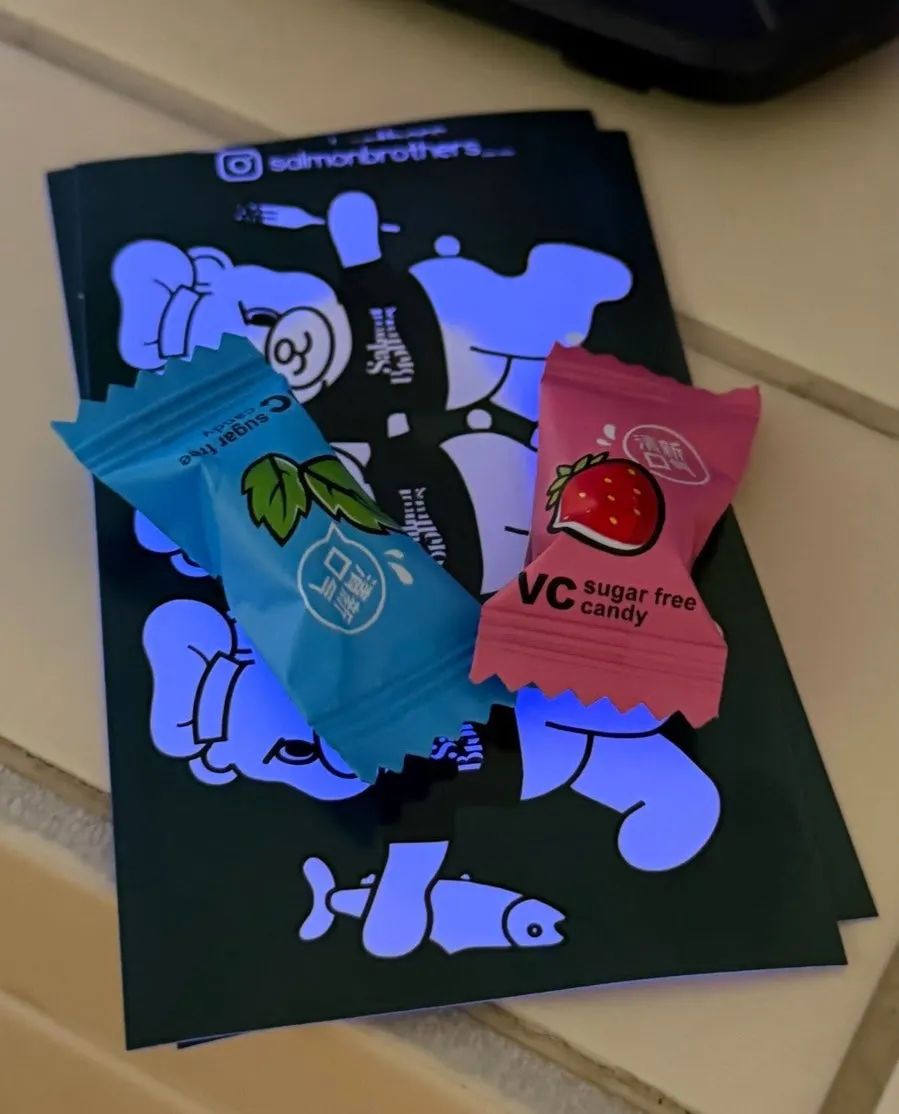Candy received on the way out