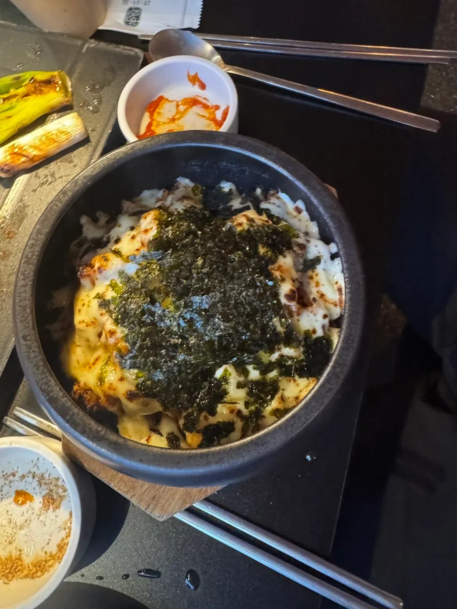 The restaurant's top-ordered dongchimi cold noodles