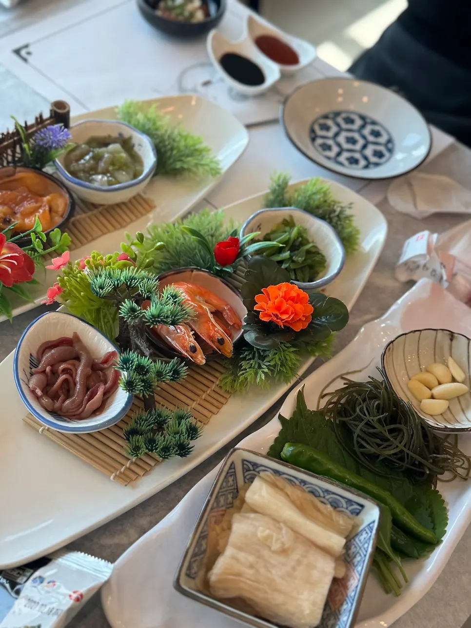 Appetizer plate from the suybeon hansang