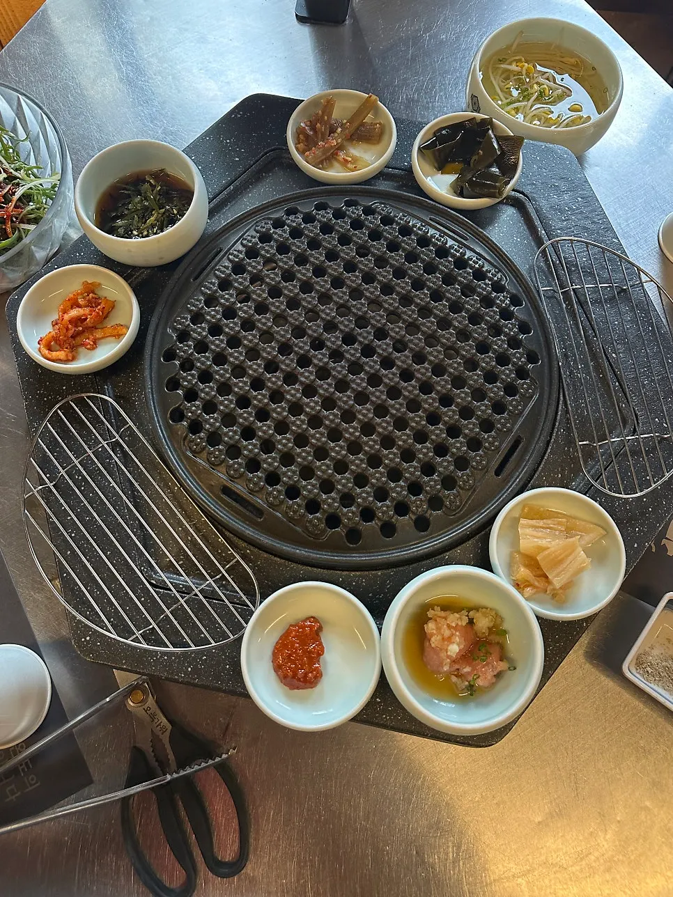 Aged pork menu board at Donbegi Gwang-an Branch