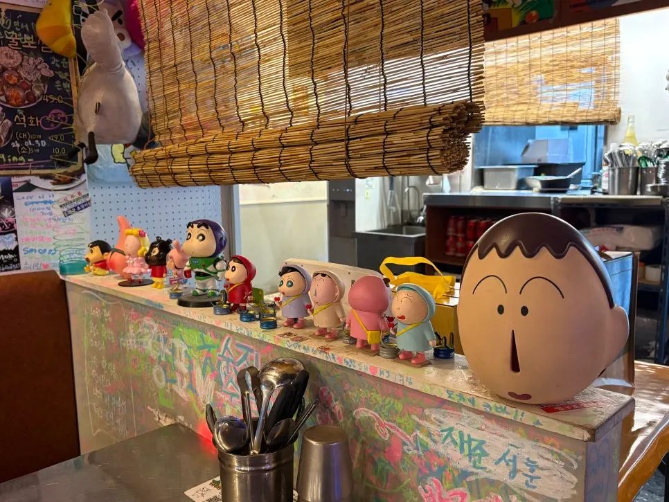 List of side dish menu items at Maenggu Pocha
