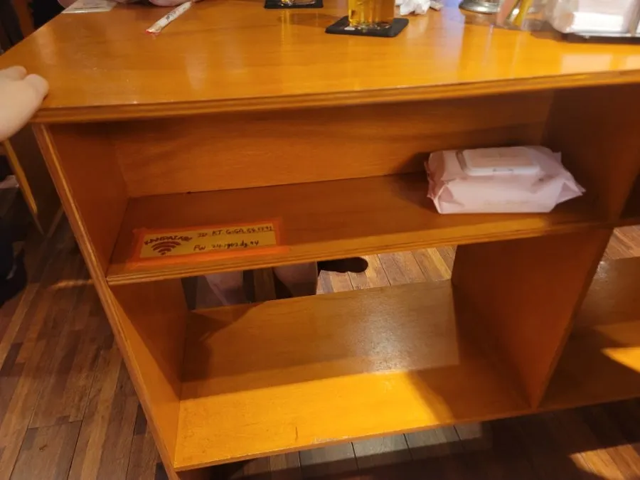 Mesas altas sin sillas