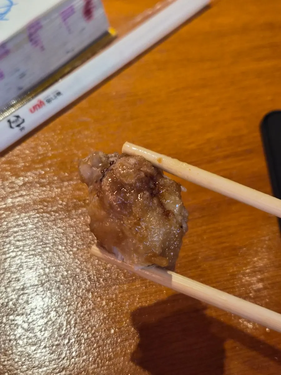 Osaka chicken marinated in tare sauce