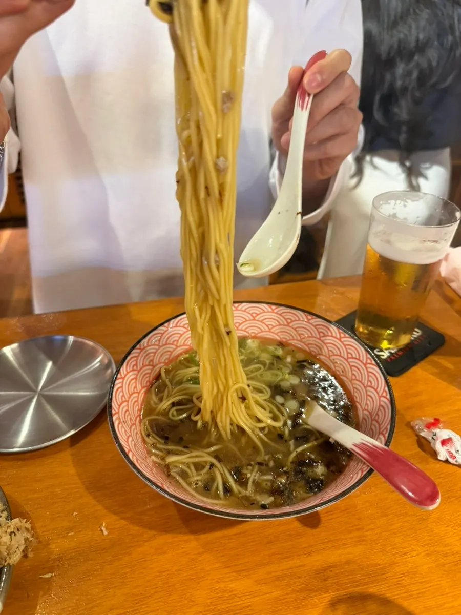 A bowl of pork bone-style Jeong Ramen