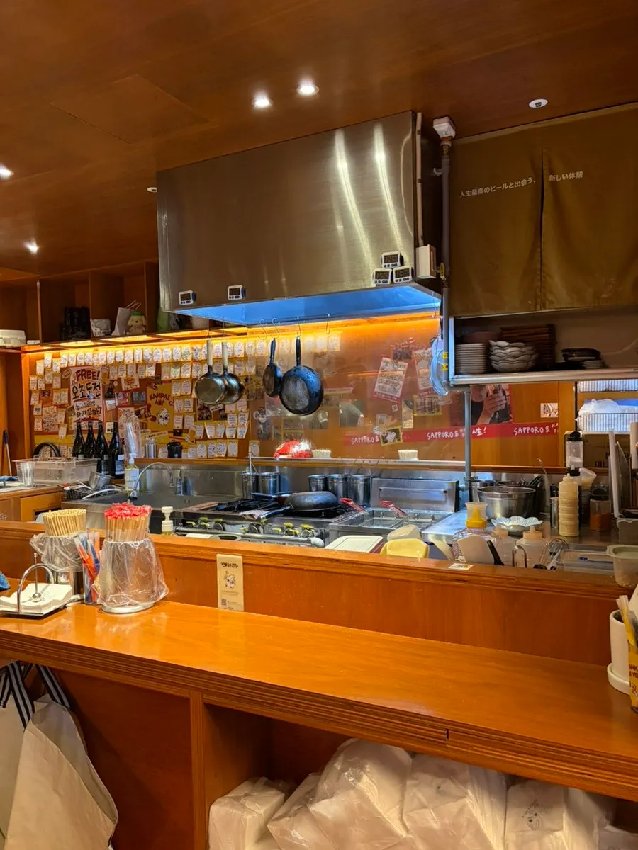 Full space inside Ganppa Beer