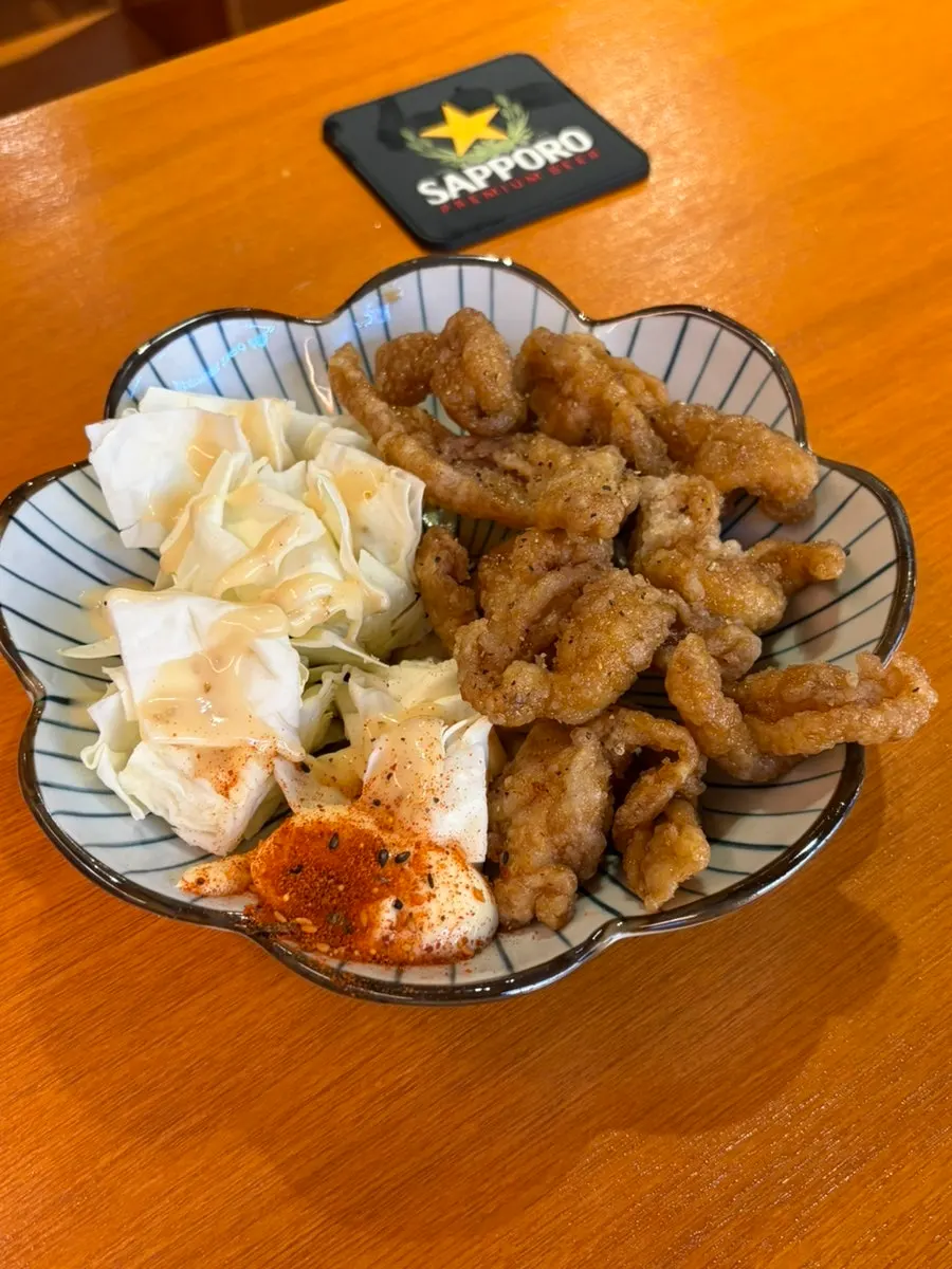 Snacks ordered with beer