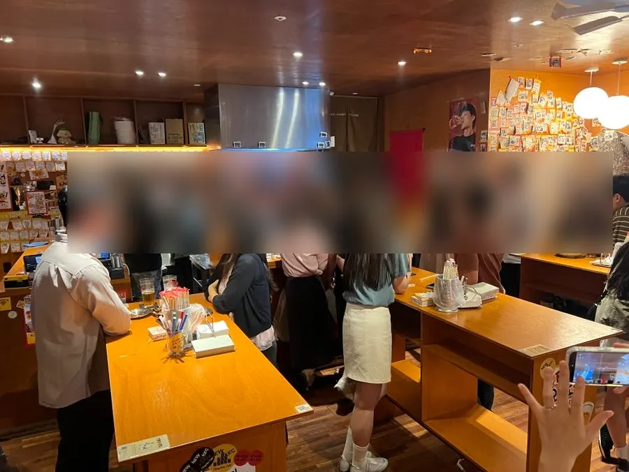 일본 선술집 느낌의 간빠맥주 광안2호점 입구