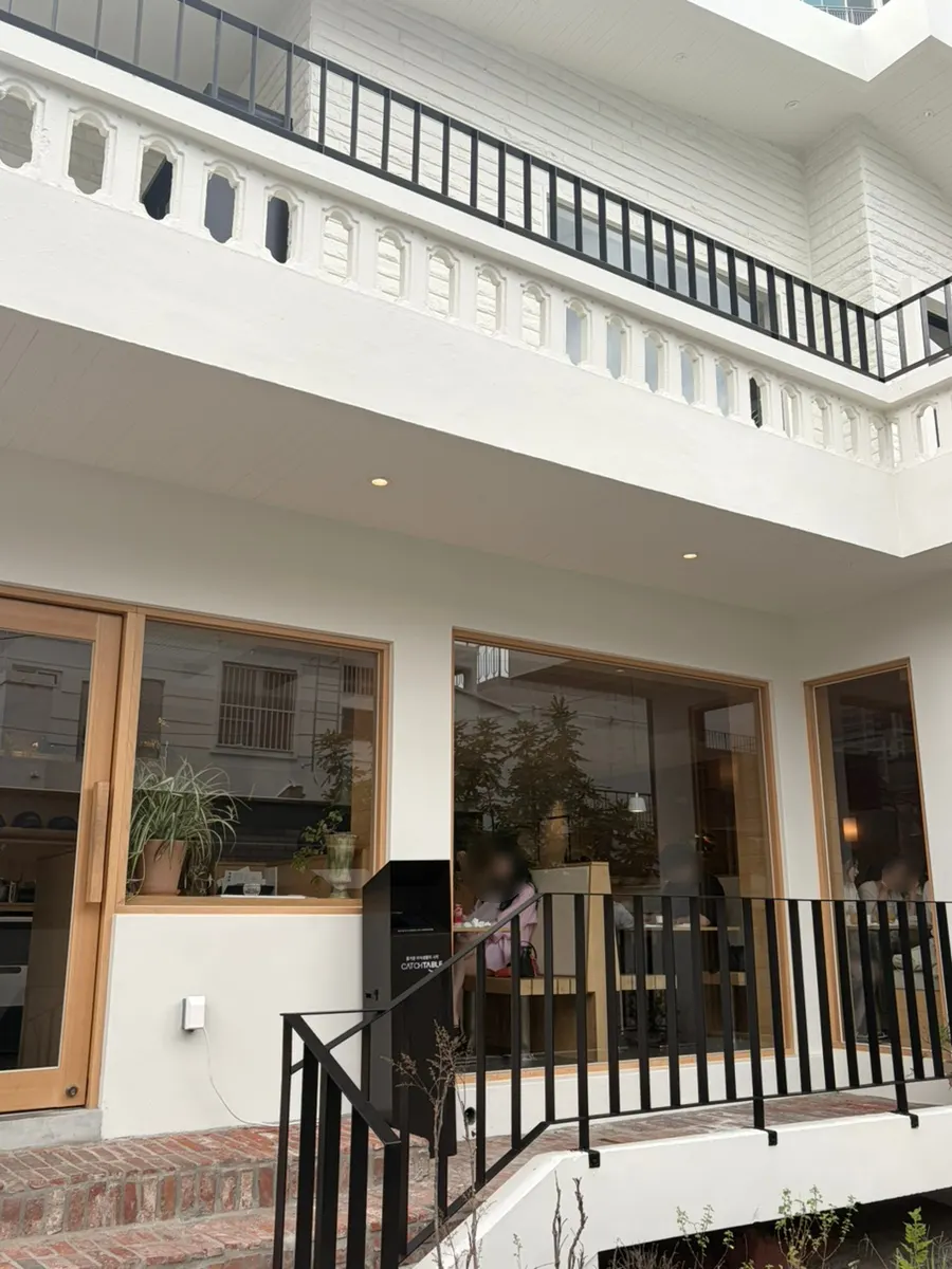 Calle frente al local de Extra Mile en Gwangalli