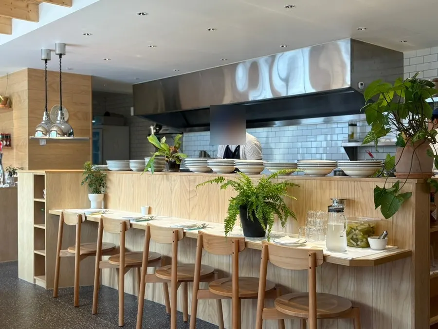 Dining hall with a casual American dining vibe
