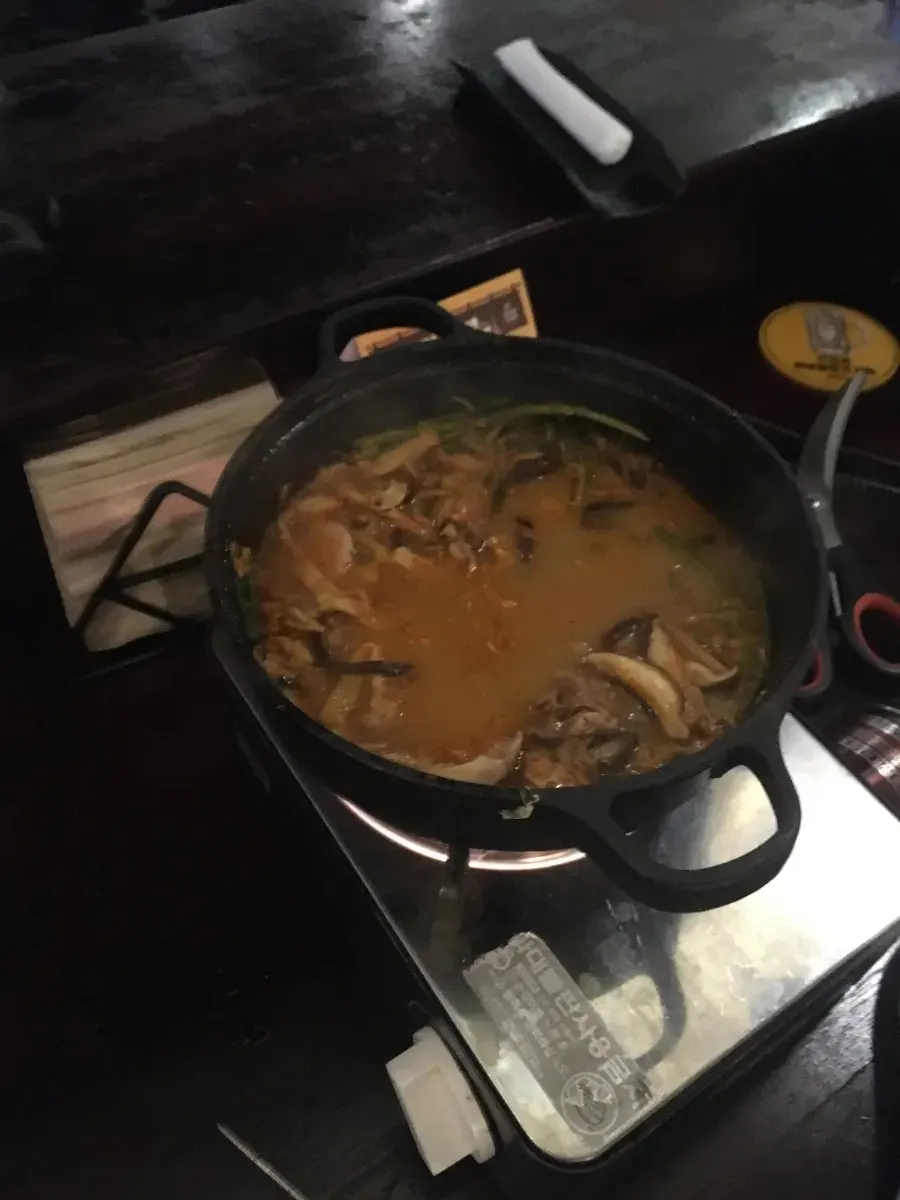 Bisyoku広安点の食事の締めの盛り付け