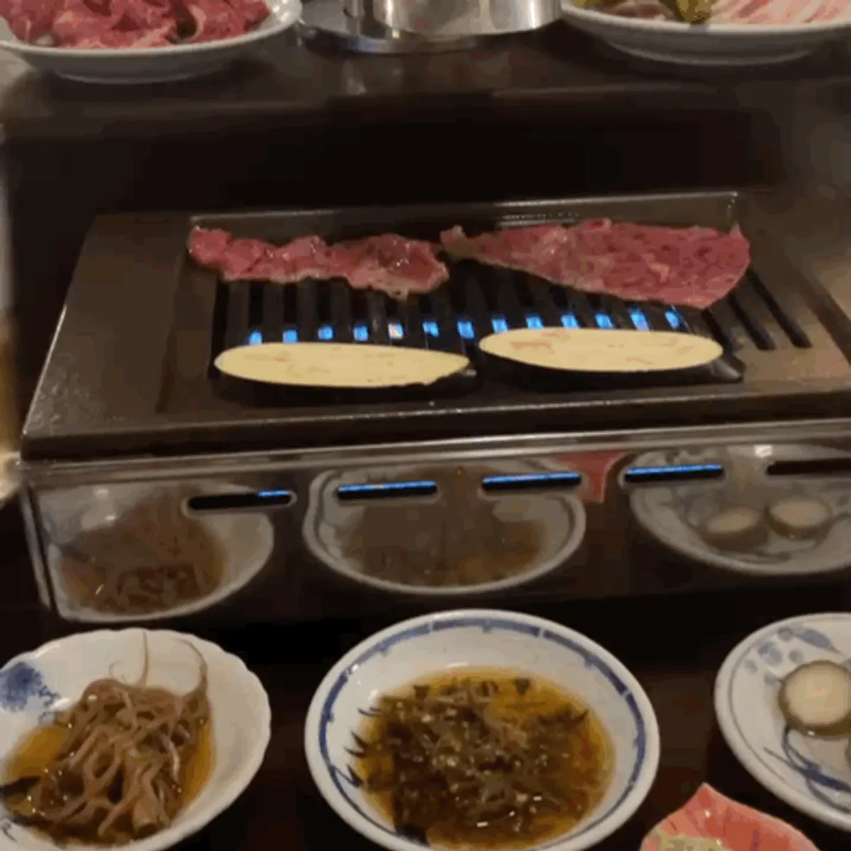 비쇼쿠 광안점 야끼niku 식사 마무리 컷