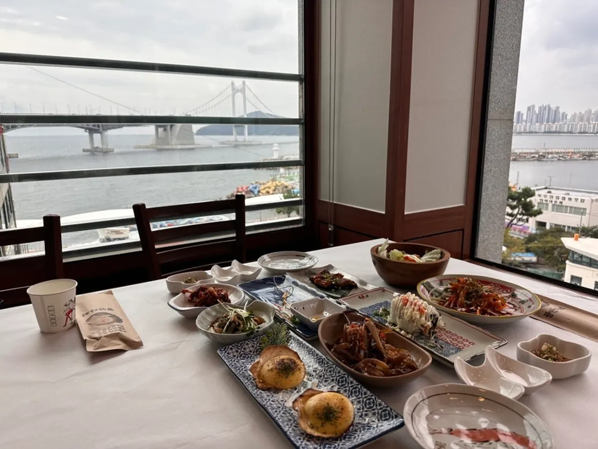 광안리 광안다찌 다찌 한상 상차림