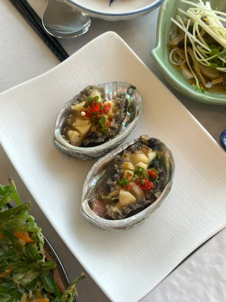 Soft steamed abalone