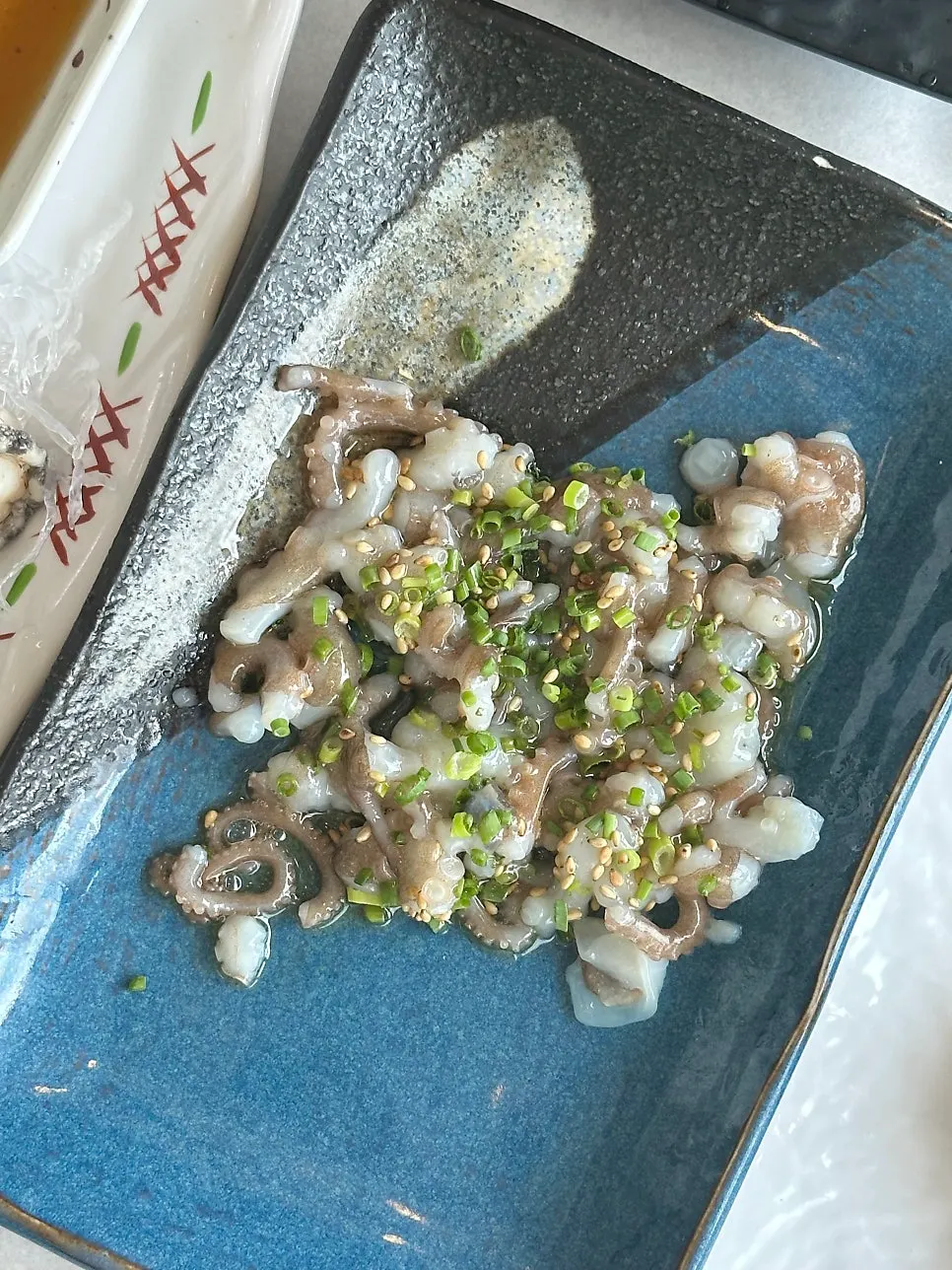 Fresh raw shrimp still moving