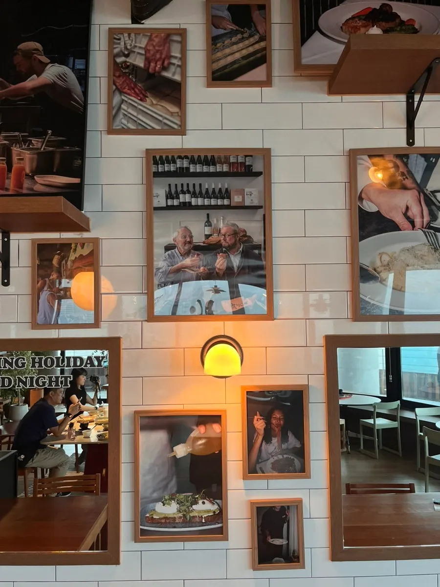 Atmospheric café interior