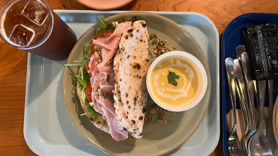 Ordered brunch dishes