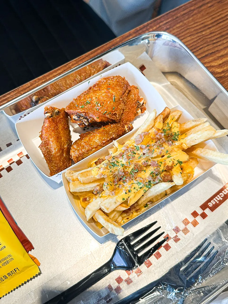 Crispy potato chips eaten before the meal