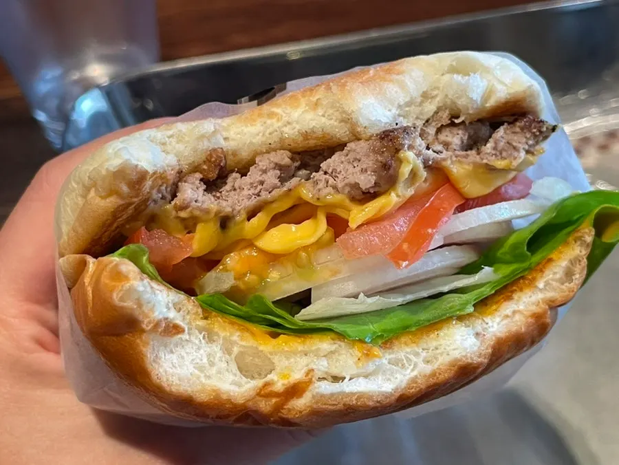 체다치즈 추가 바스버거