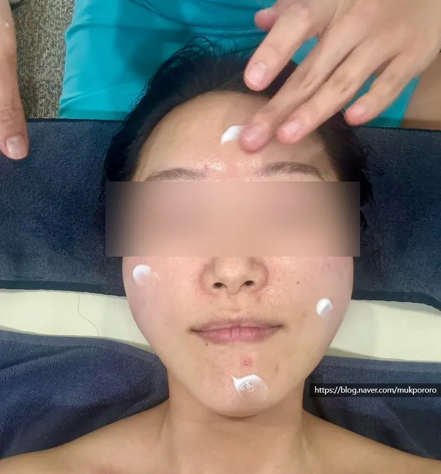 기초 케어와 비비크림 마무리