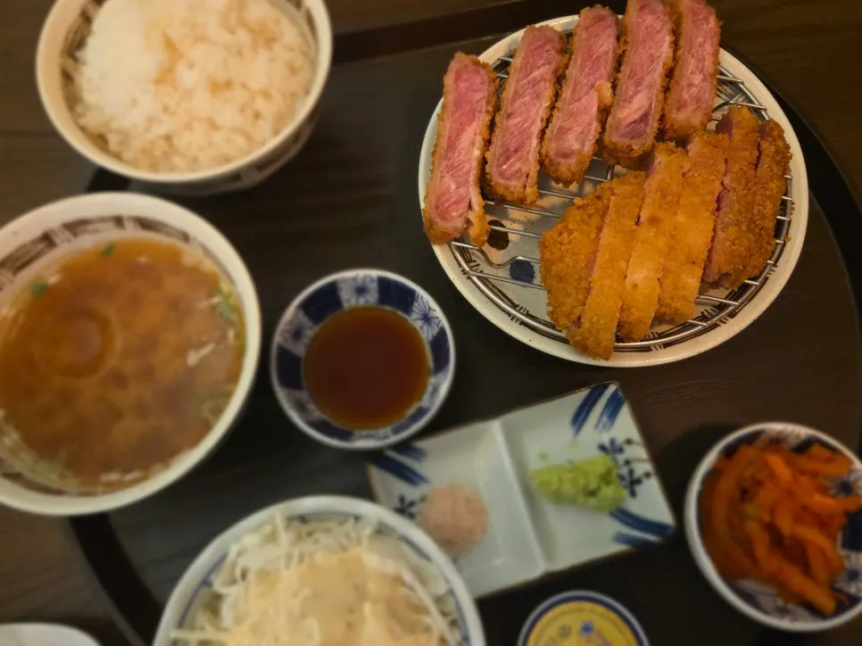 채끝 규카츠 메뉴