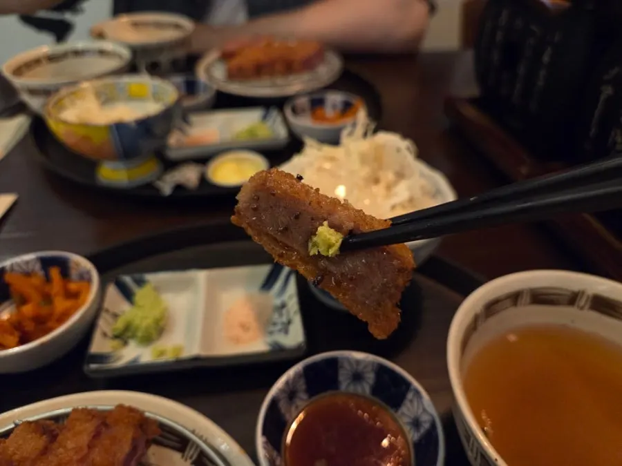 소스 조합 규카츠