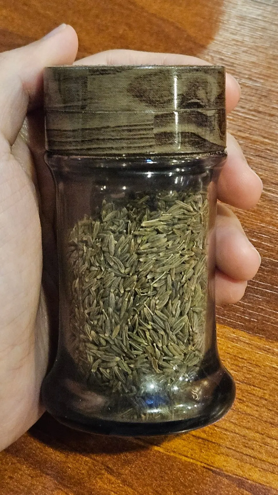 Cumin and seasonings on the table