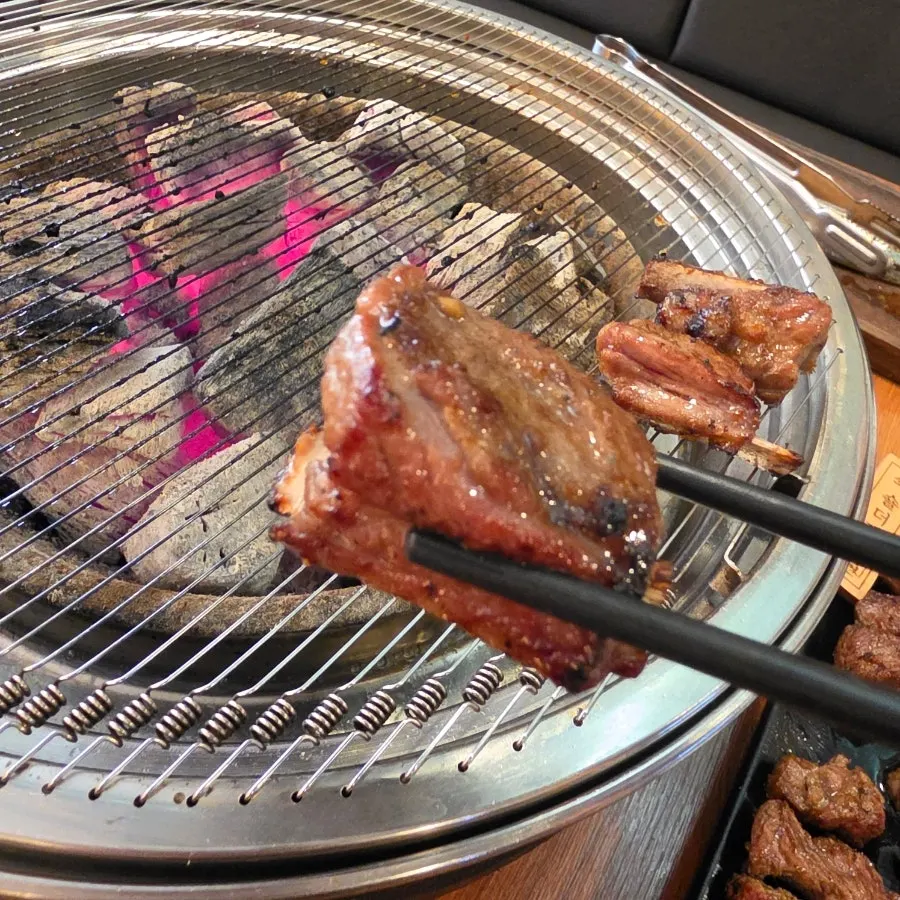 달콤한 양념미니쪽갈비 구이