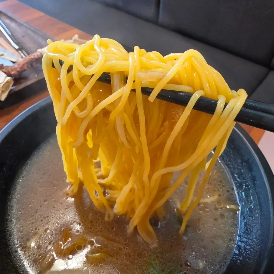 양갈비와 함께 먹은 소고기온면