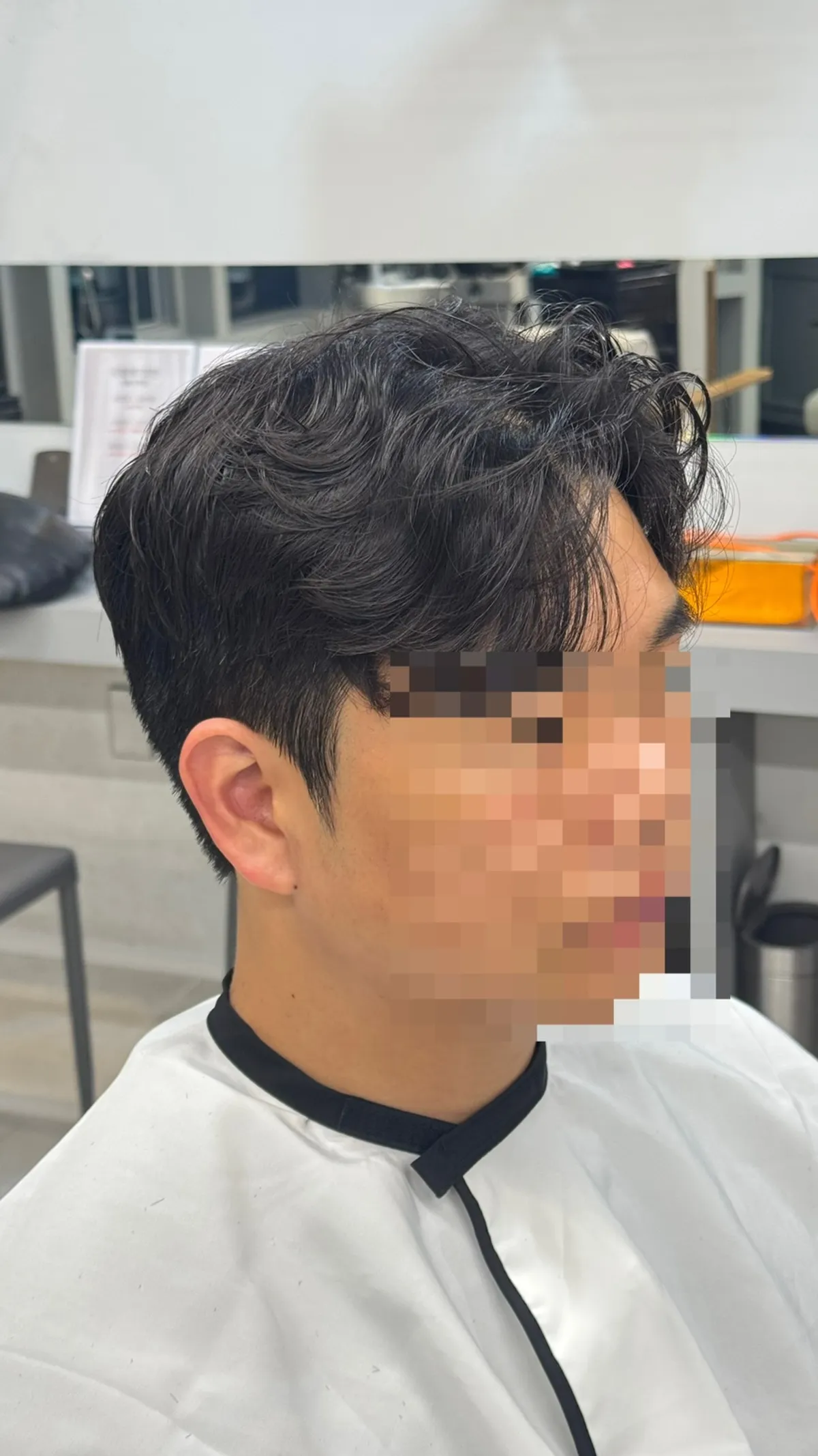 Finished part perm, down perm, and cut style