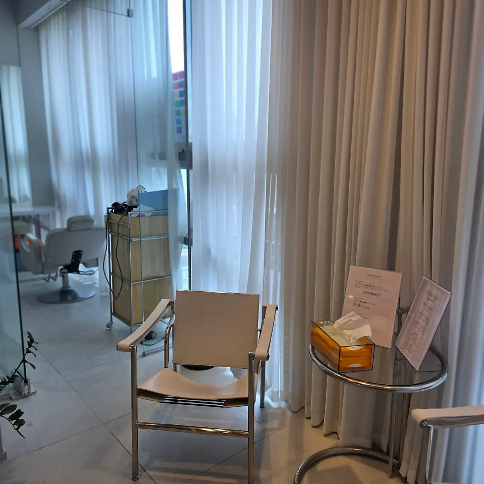 Interior space with styling seats at Yuwolae Mijangwon