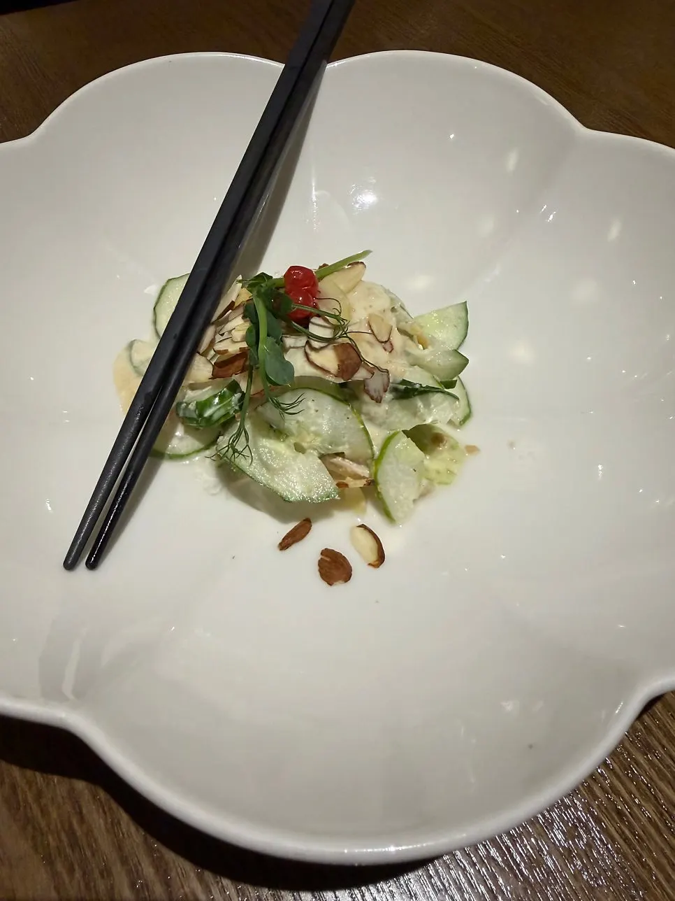 Side dishes in a Korean set meal