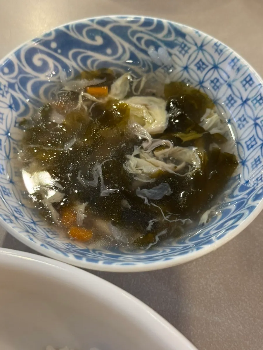 Tiger Stir-fried Rice Bowl with egg soup