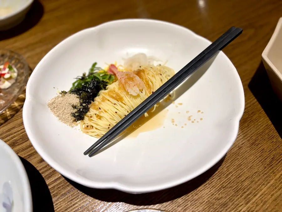 Pasta dingin deulgireum capellini