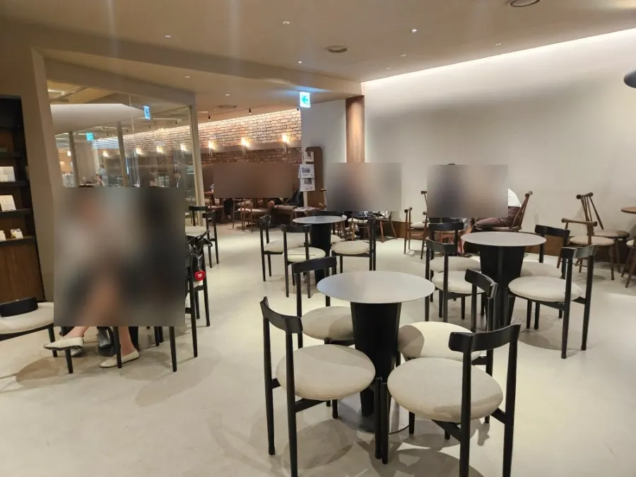 센터커피 테이블 좌석