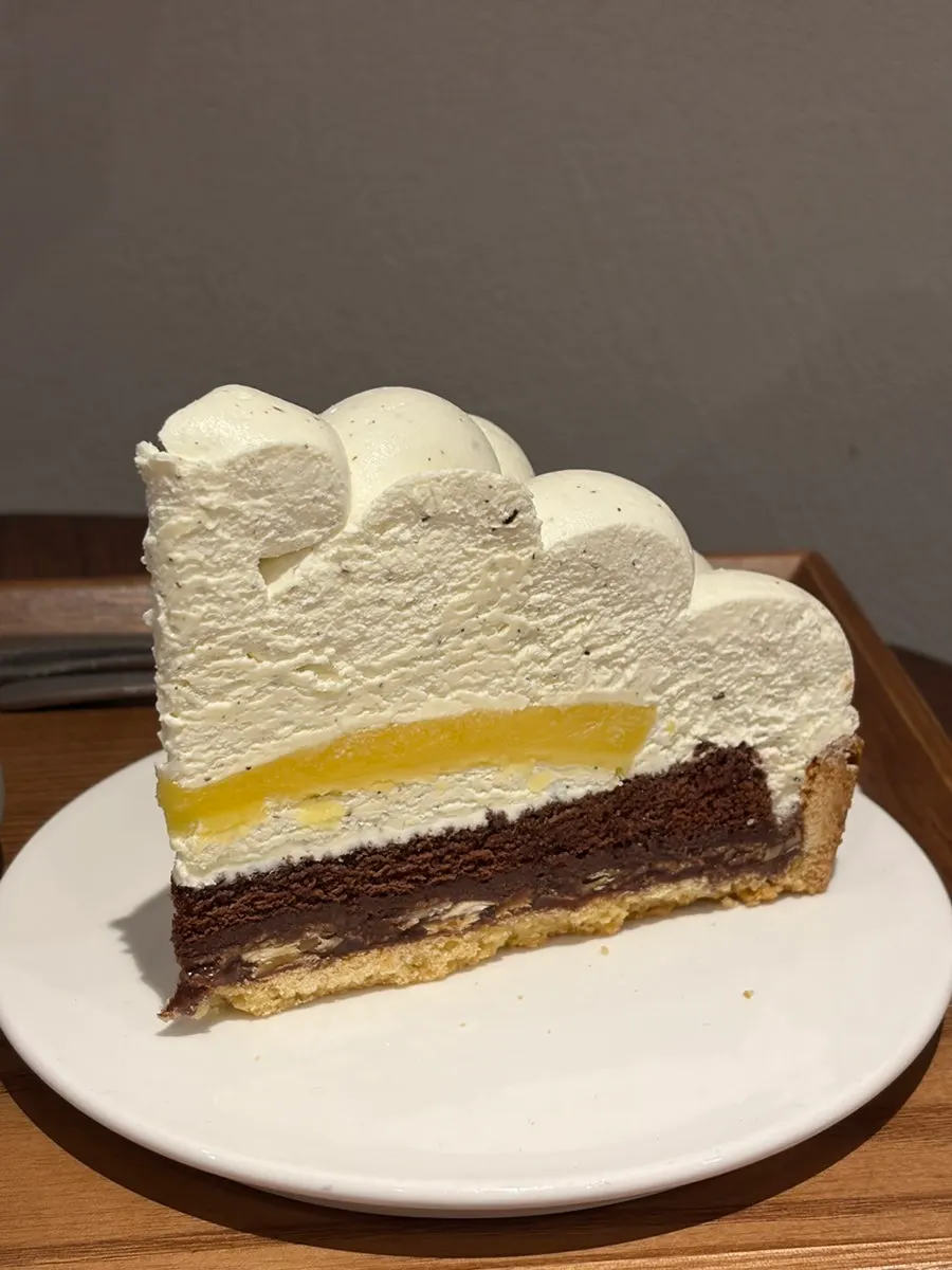 Earl Grey lemon tart dessert