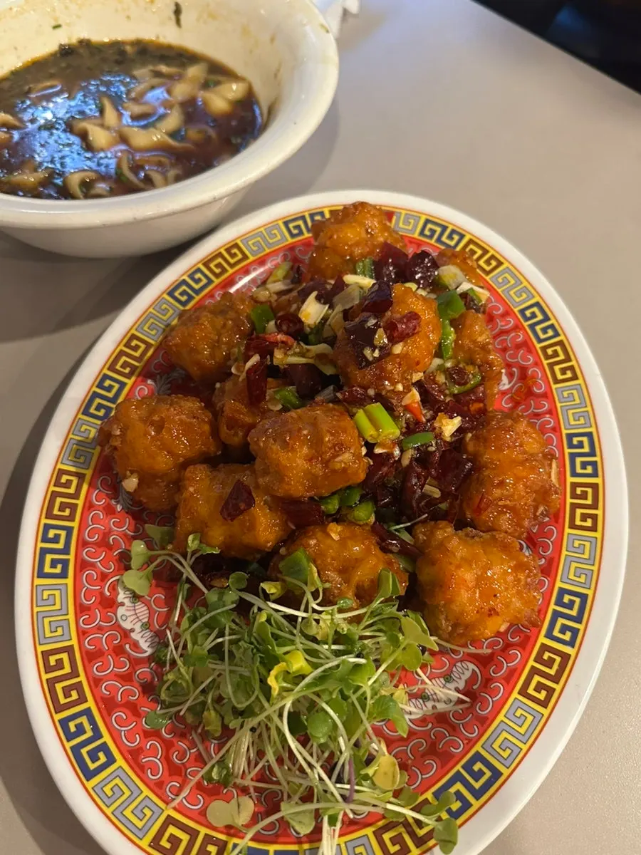A bowl of signature dosakmyeon eaten together with parents