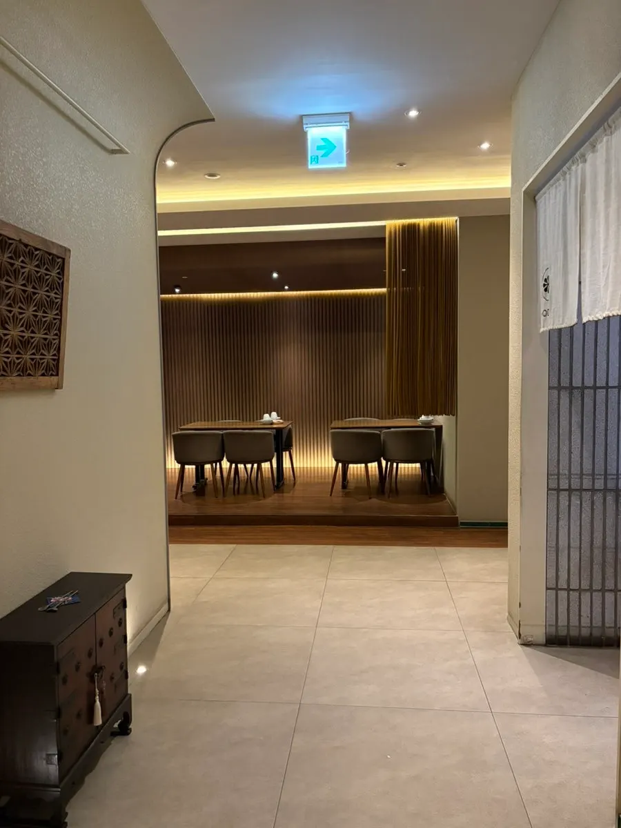 Traditional-feeling interior at Modam Dining