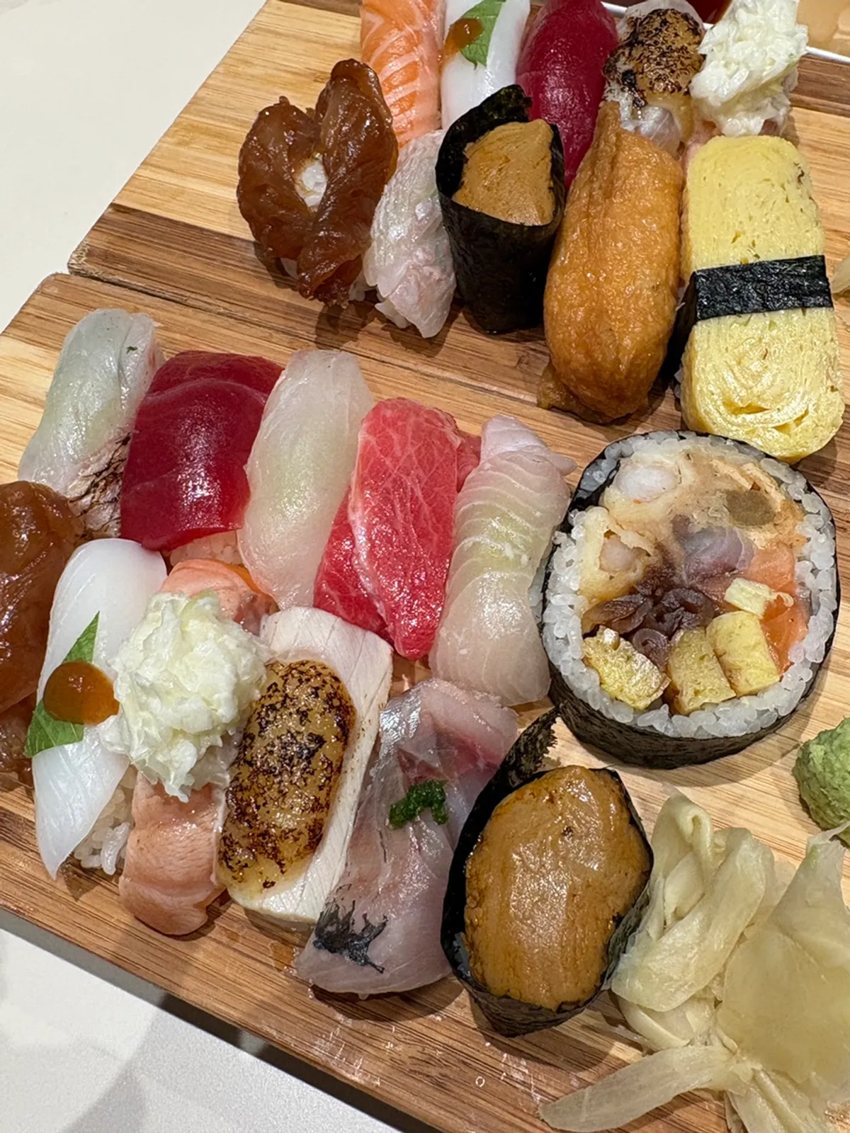 Elephant Sushi A Set and B Set sushi selections