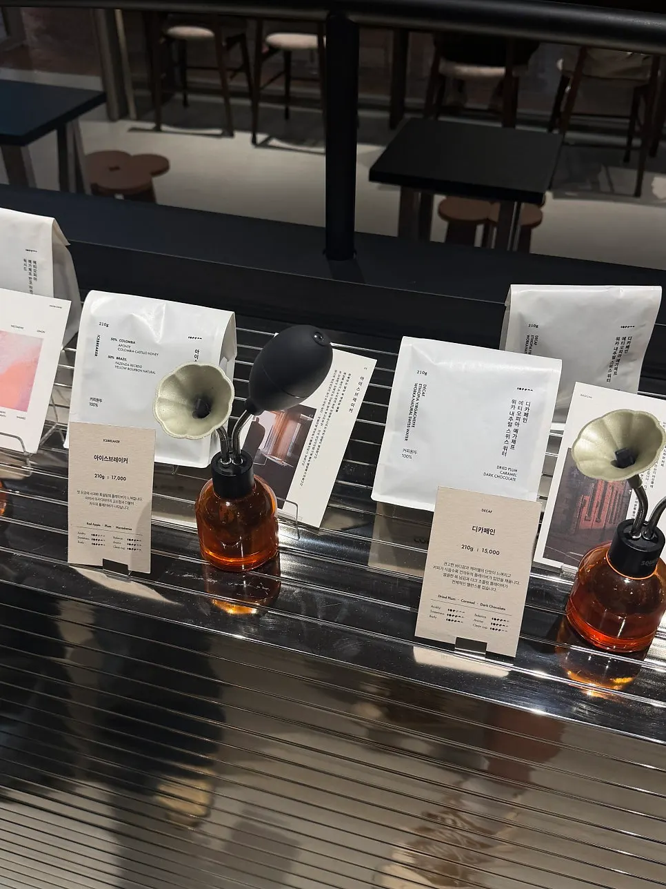 Center Coffee dessert display