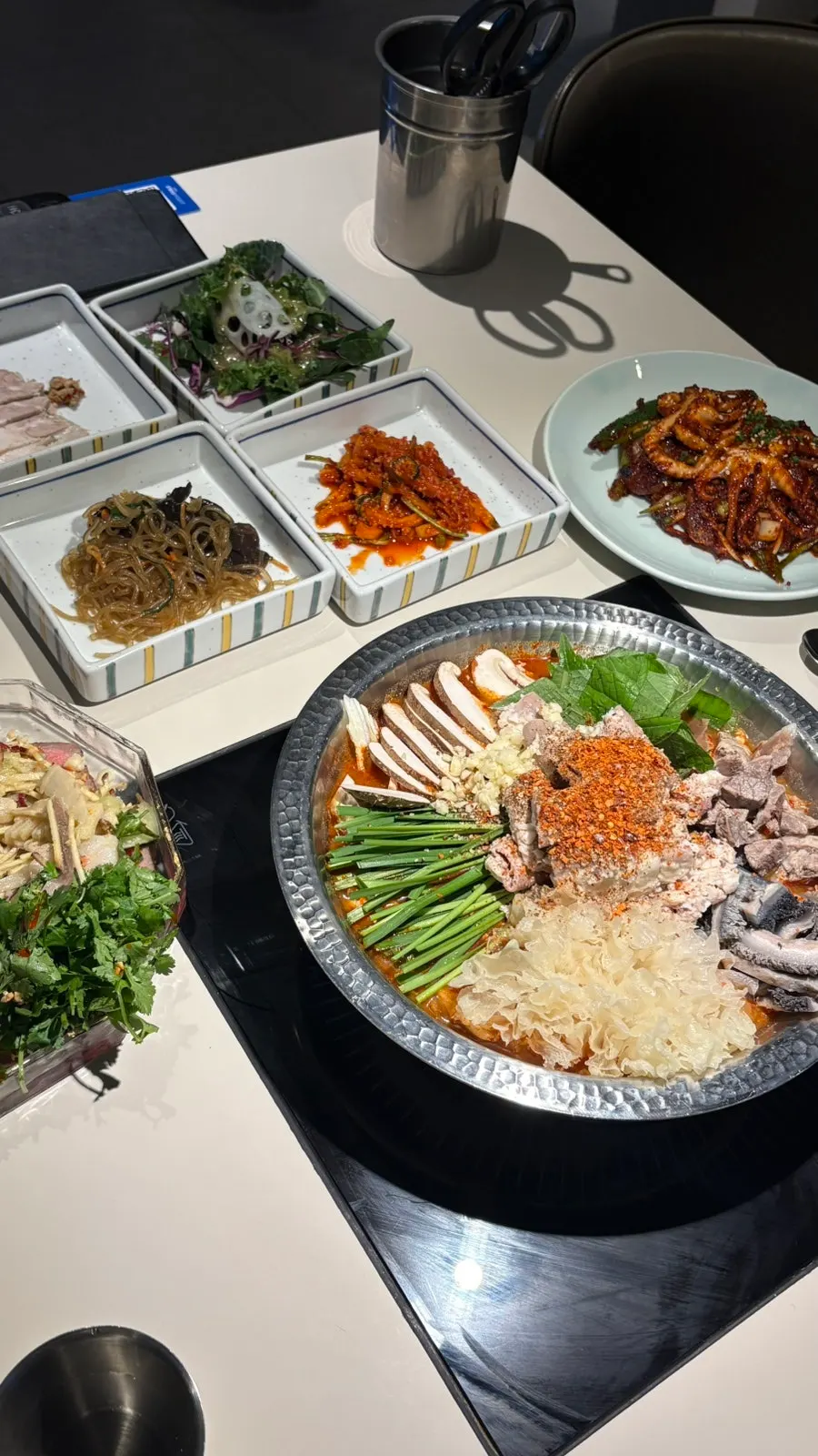 원기옥 푸짐세트 기본 상차림