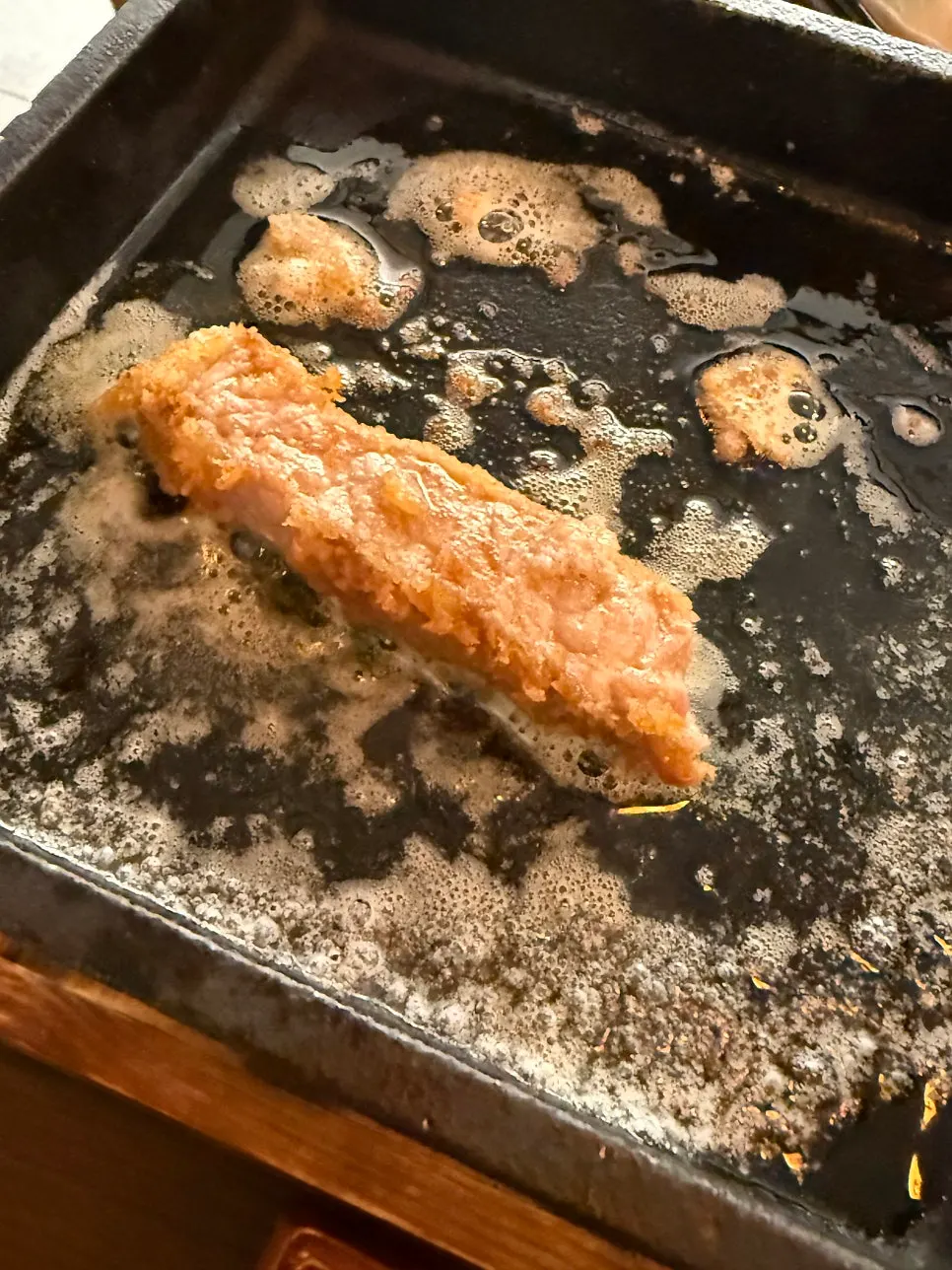 버터를 올린 화로구이 규카츠