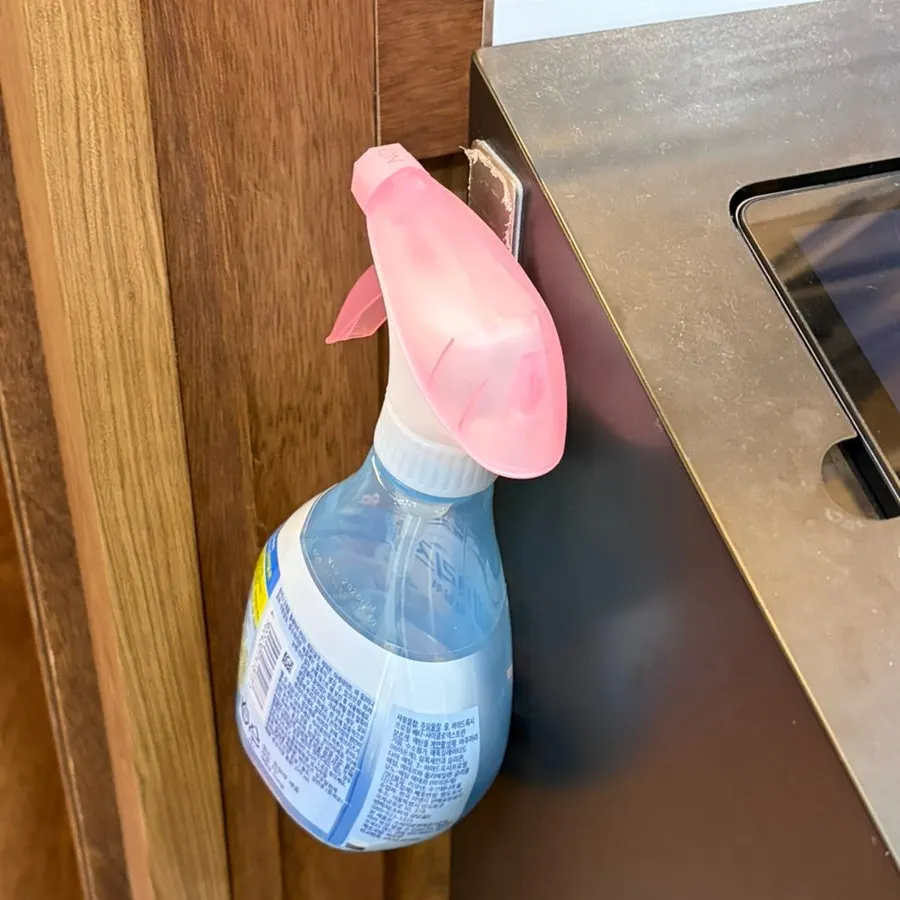 Febreze available in front of the restaurant